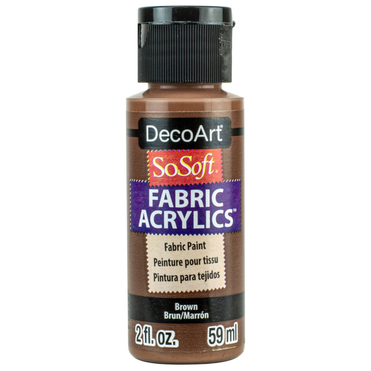 DecoArt SoSoft Fabric Paint 2oz – The Ultimate Soft, Flexible, Machine Washable Acrylic Paint for Clothing, Canvas Shoes, Tote Bags & DIY Crafts